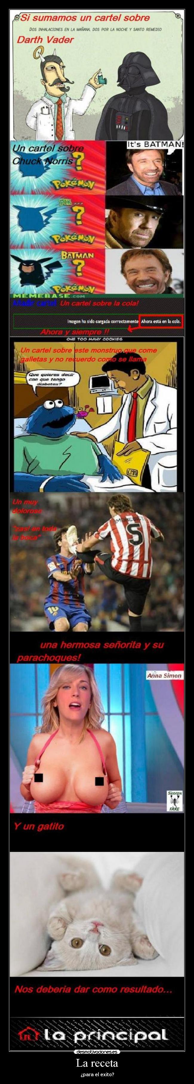 La receta - ¿para el exito?