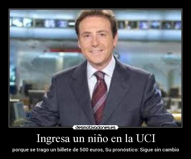 Ingresa un niño en la UCI - 