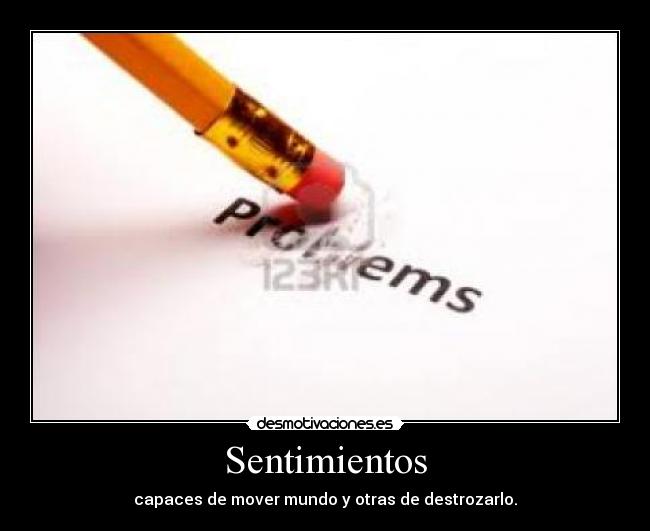 Sentimientos -