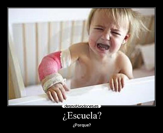 ¿Escuela? - 