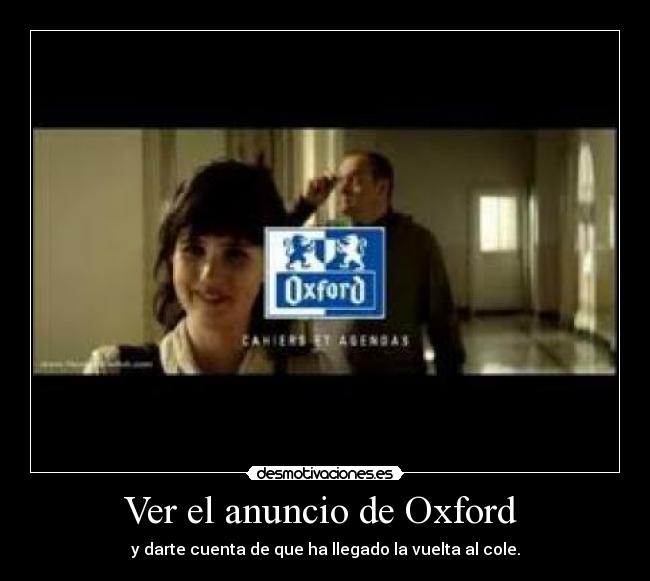 Ver el anuncio de Oxford  - 