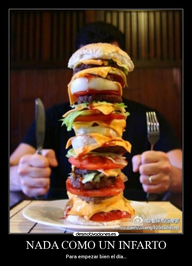 NADA COMO UN INFARTO -