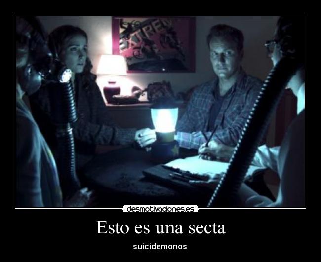 Esto es una secta - suicidemonos 