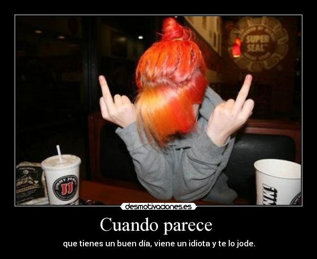 Cuando parece -