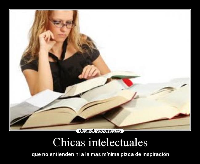 Chicas intelectuales -