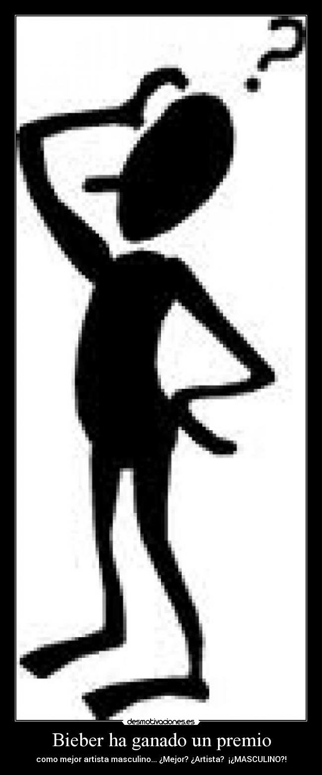 Bieber ha ganado un premio -