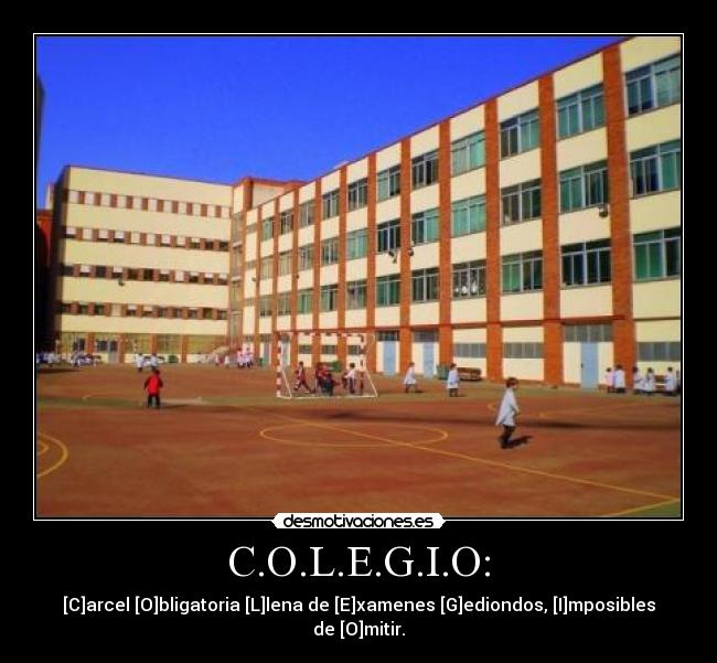 C.O.L.E.G.I.O: -