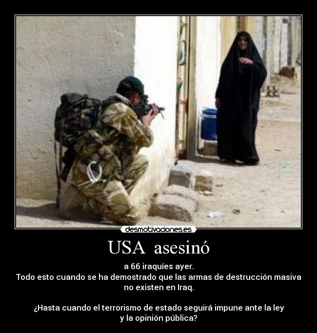 USA asesinó -