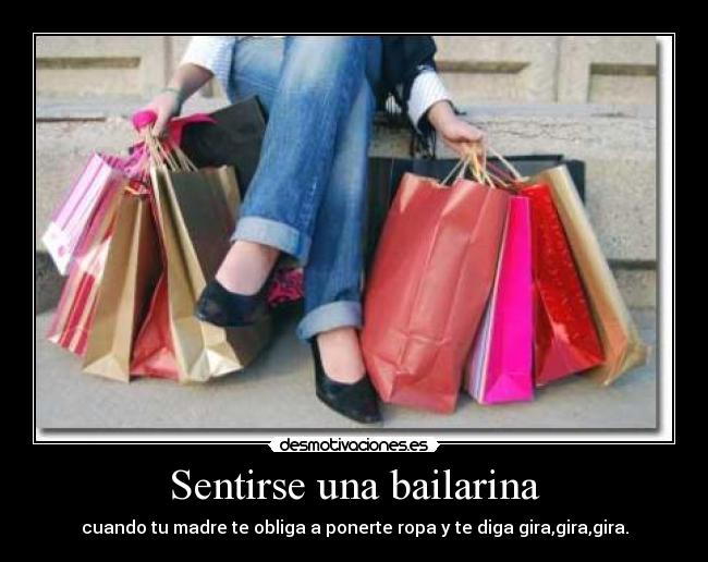 Sentirse una bailarina - 