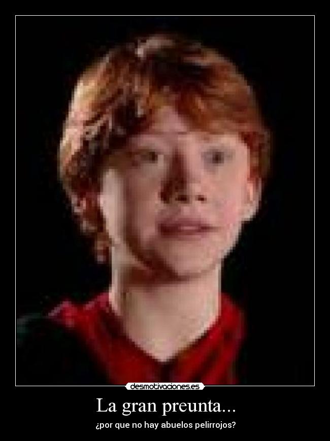 La gran preunta... -