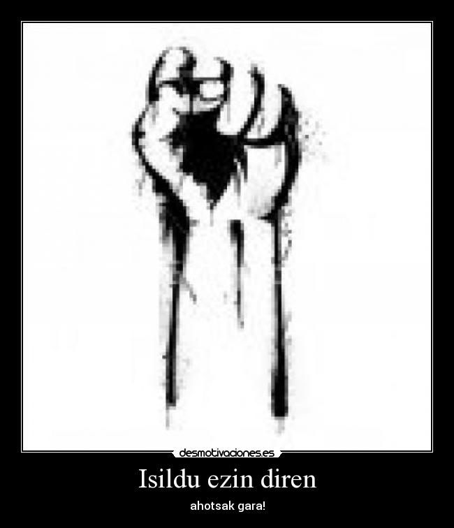 Isildu ezin diren - ahotsak gara!