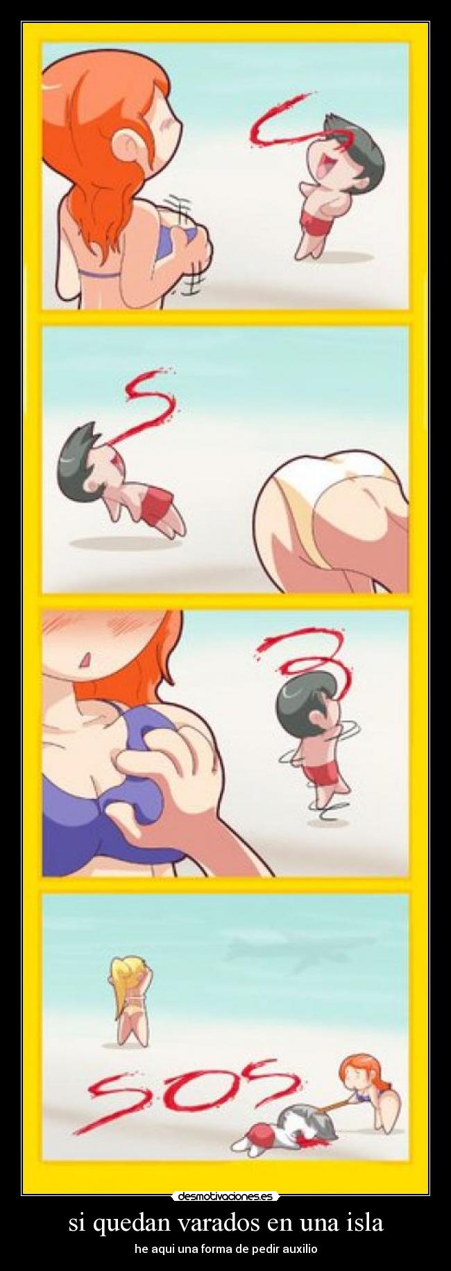 si quedan varados en una isla -
