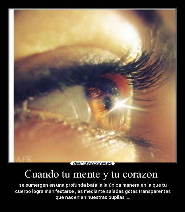 carteles corazon lagrimas desmotivaciones