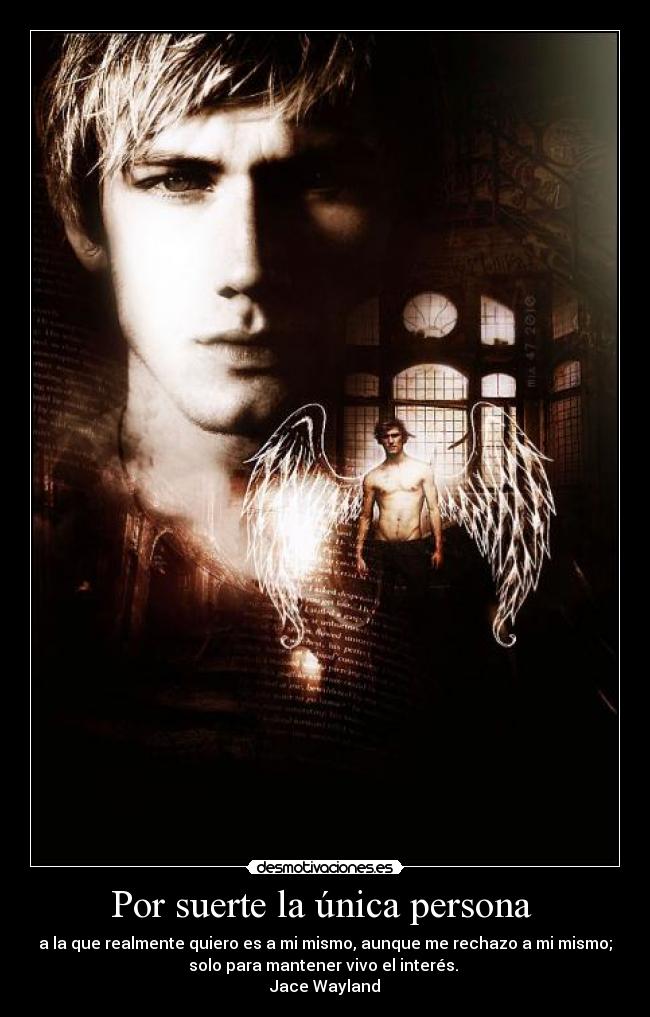 Por suerte la única persona  - 