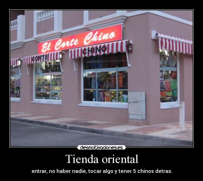 Tienda oriental -