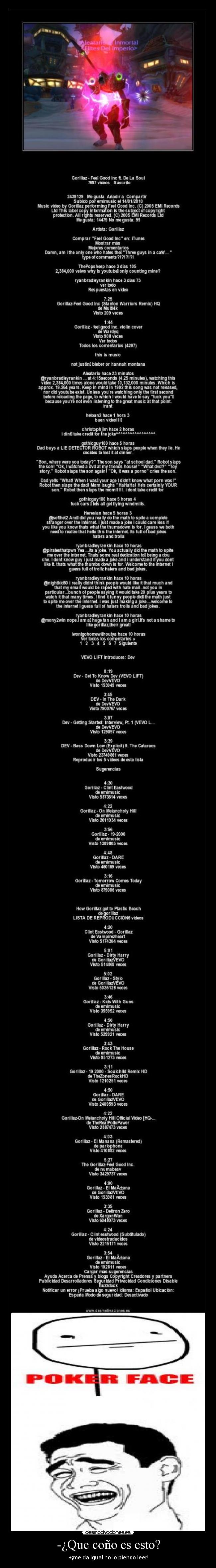 -¿Que coño es esto? - +¡me da igual no lo pienso leer!