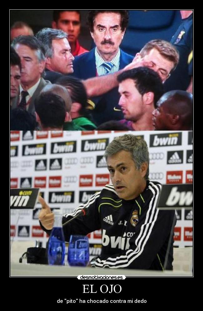 EL OJO - de pito ha chocado contra mi dedo