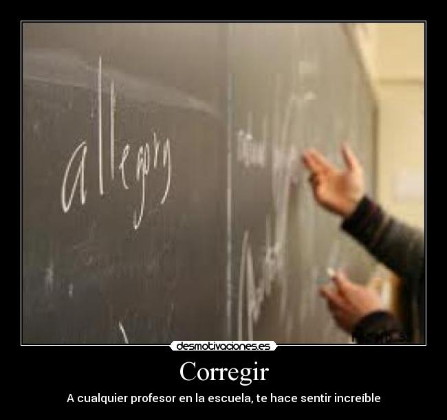Corregir -