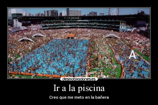 Ir a la piscina - 