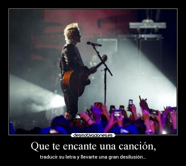 carteles musica 30seconds mars desilusion letras nonas desmotivaciones