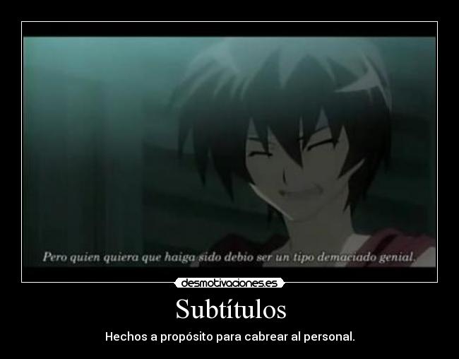 Subtítulos -