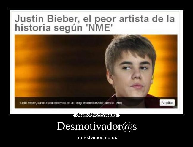 Desmotivador@s - no estamos solos