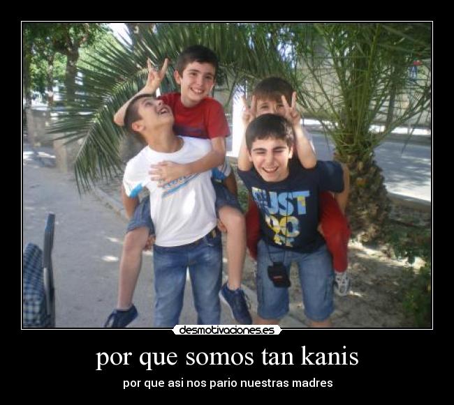 por que somos tan kanis - 