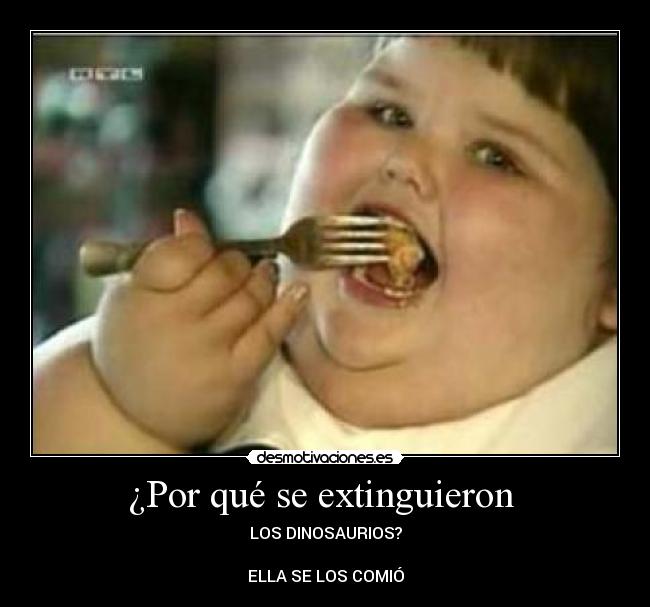 ¿Por qué se extinguieron -