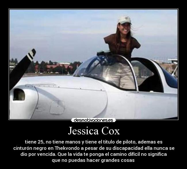 Jessica Cox -