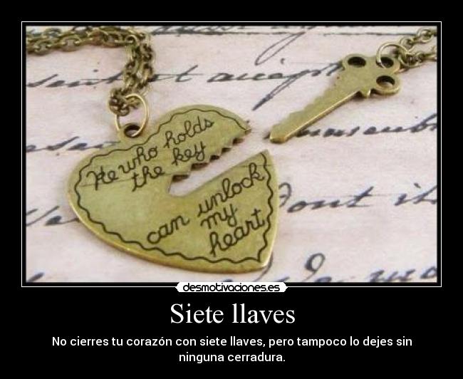 Siete llaves -