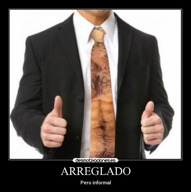 ARREGLADO - Pero informal