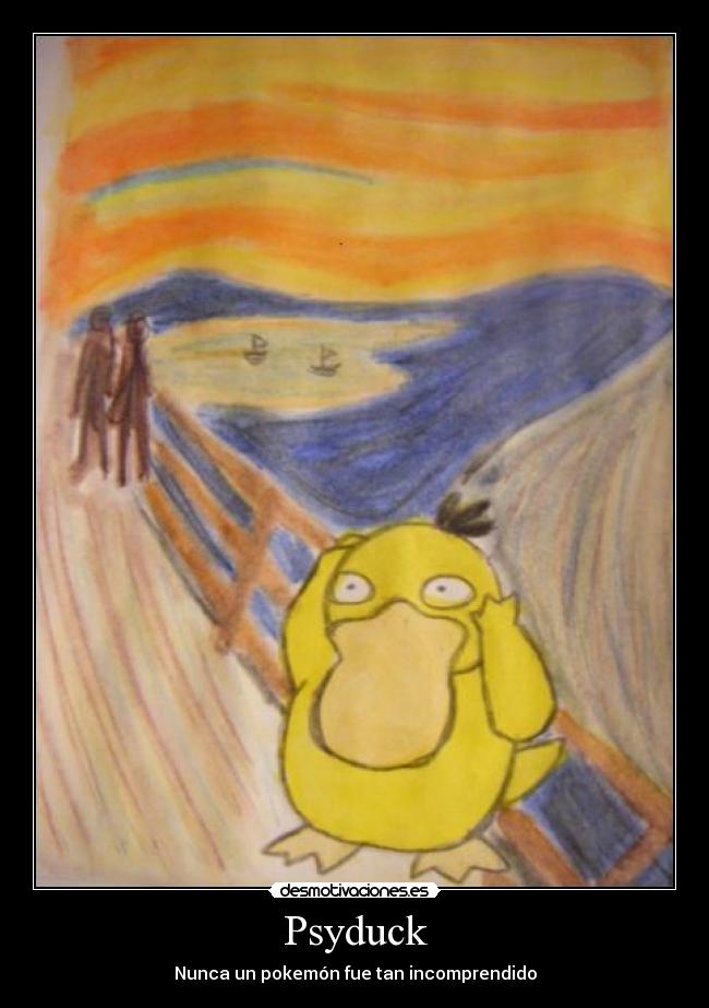 Psyduck - Nunca un pokemón fue tan incomprendido