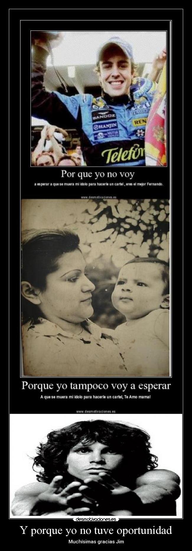Y porque yo no tuve oportunidad - 