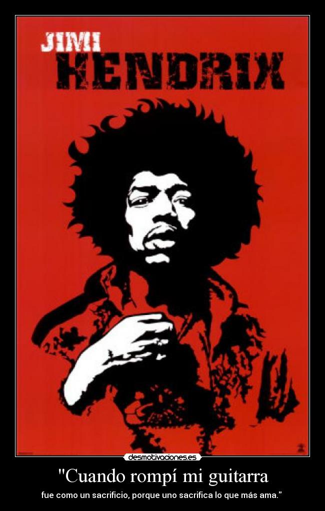 Cuando rompí mi guitarra -