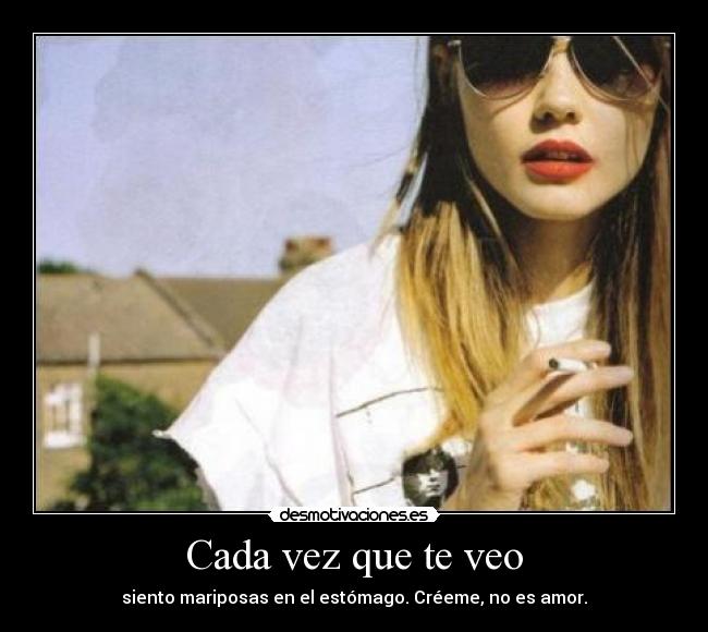 Cada vez que te veo - 