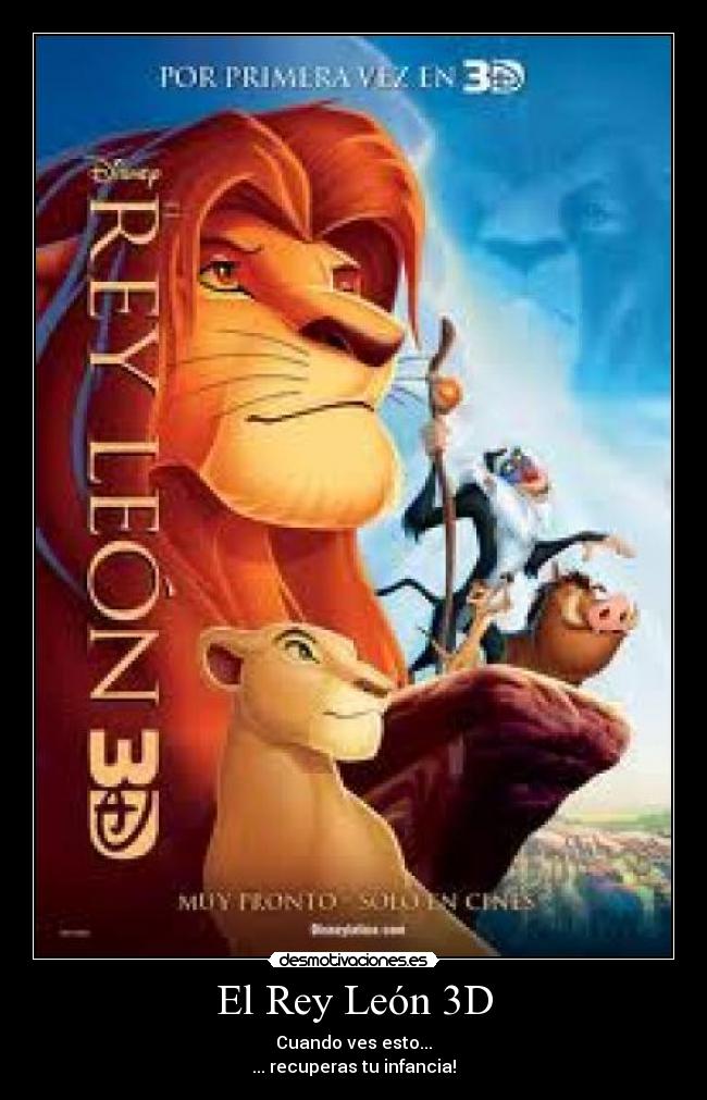 El Rey León 3D - 