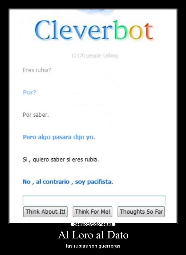 Al Loro al Dato - las rubias son guerreras