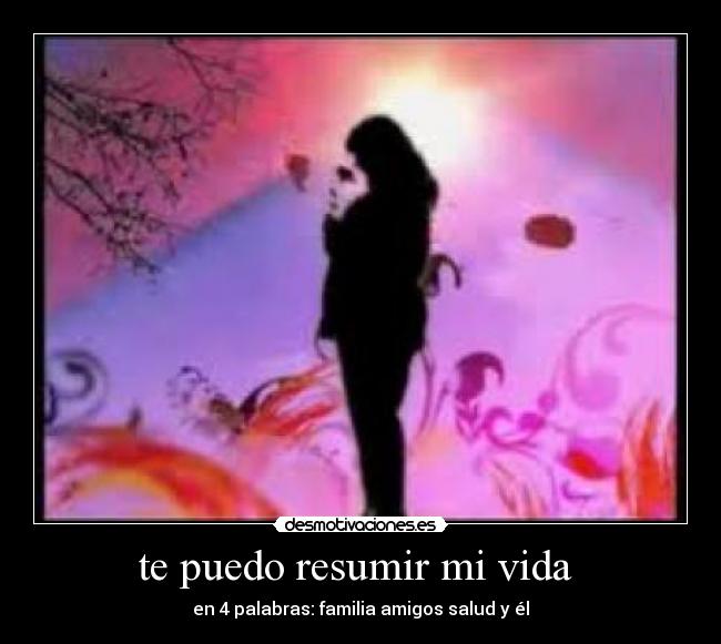te puedo resumir mi vida  - 