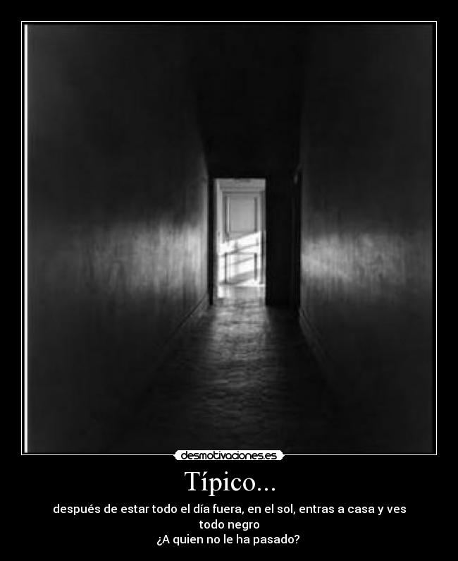 carteles ves todo negro hasta dentro unos minutos pasa nn desmotivaciones