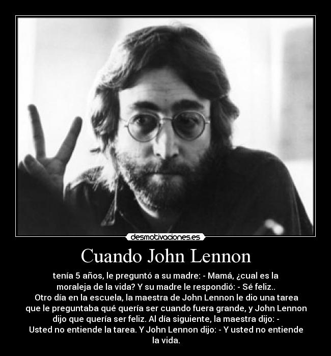 Cuando John Lennon - 