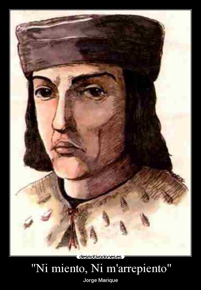 Ni miento, Ni marrepiento - Jorge Marique