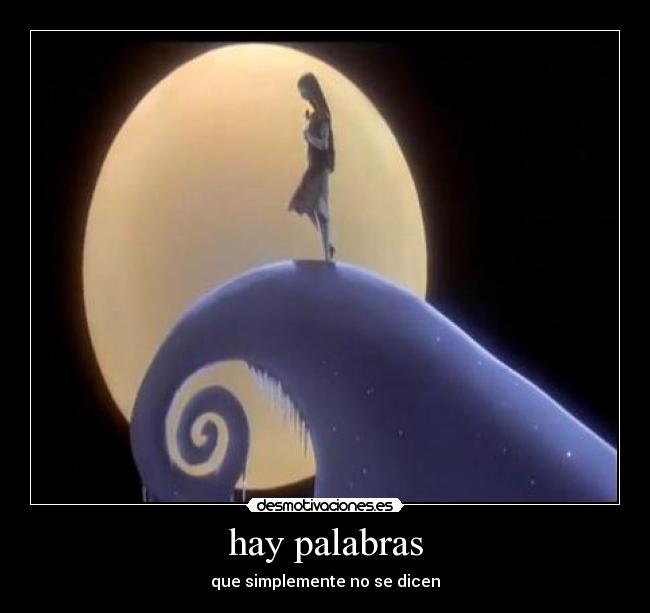 hay palabras - que simplemente no se dicen