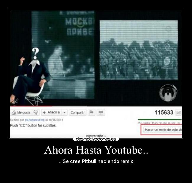 Ahora Hasta Youtube.. -