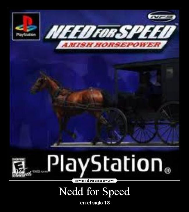 Nedd for Speed - en el siglo 18