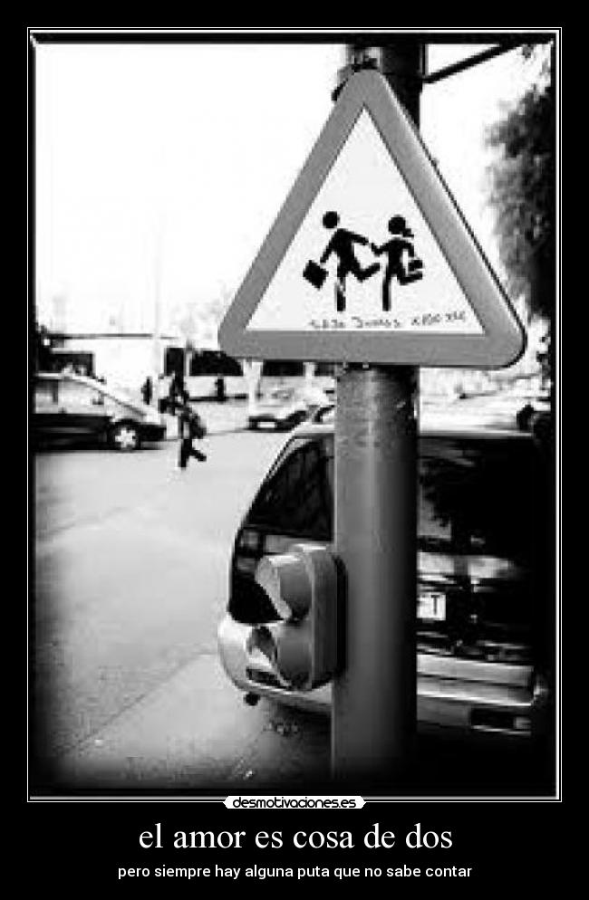 el amor es cosa de dos -