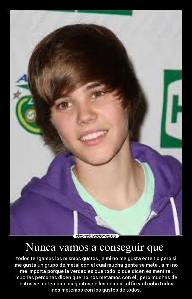 Nunca vamos a conseguir que -