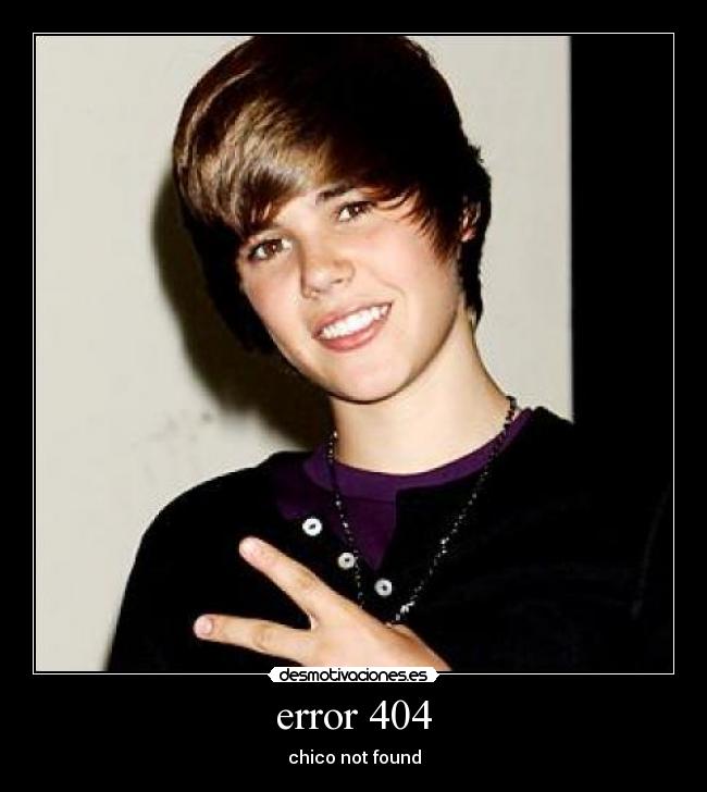 error 404 - chico not found