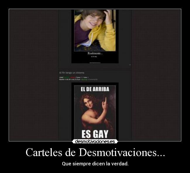 Carteles de Desmotivaciones... -