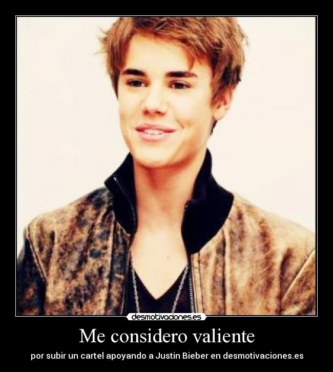 Me considero valiente - 