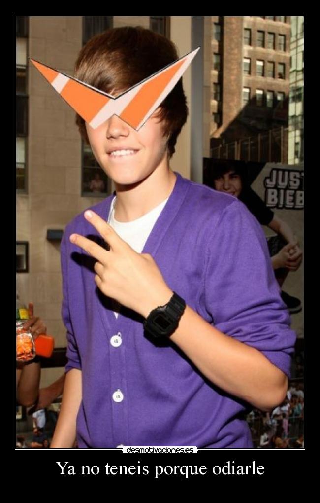 Ya no teneis porque odiarle -